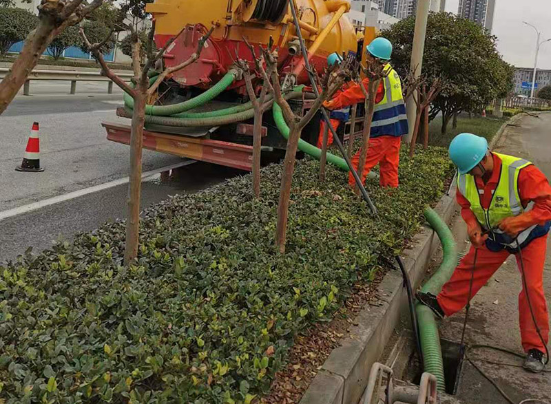 船山市政管道清淤